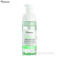 OEM Design Pump Bottle Packaging Korean For Oily And Sensitive Skin Lavender Aloe Vera Face Cleanser Mousse